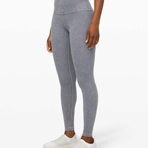 Lululemon Wunder Under High-Rise Tight *Snow Washed 28" Washed Luna Size 6